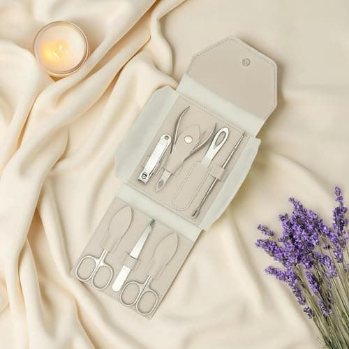 Ozric Manicure Set -7 Pcs Stainless Steel Pedicure & Nail Care kit — view 2