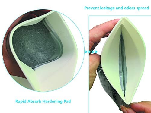 Alled Disposable Urine Bags, 8 Pack 700ml Pee Bags for Camping Travel Outdoor Urinal Toilet Traffic Jam Emergency Portable Car Vomit Bag,Urine Bag Gel for Men Women Kids Children Patient and Pregnant — view 4