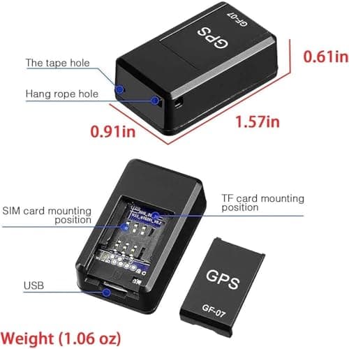 GPS Tracker for Vehicles, Hidden Magnetic Tracking Devices No Subscription — view 4