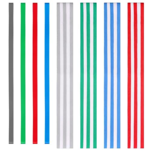 YUXMU 8 Pack Elastic Towel Bands for Sun Loungers