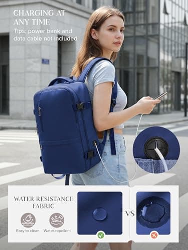 Hayayu Ryanair Cabin Bags 40x30x20 Underseat Carry-on Backpack Hand Luggage — view 5