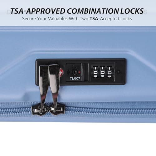 Simcat Carry On Suitcase 20 Inch Lightweight Cabin Luggage with TSA Lock — view 6
