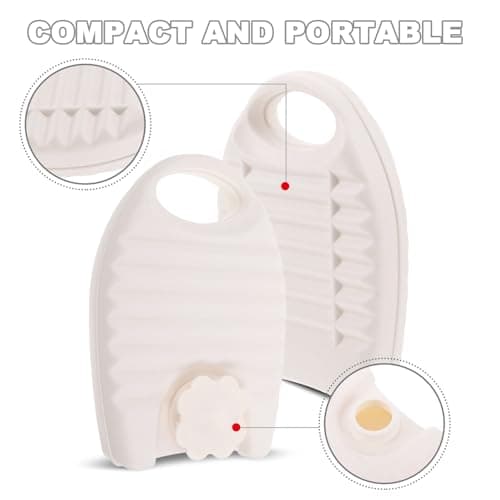 ERINGOGO Egg-Shaped Hot Water Bottle Cover Portable Heating Pad for Feet and Hands Reusable Winter Travel Warm Water Pouch for Women — view 3