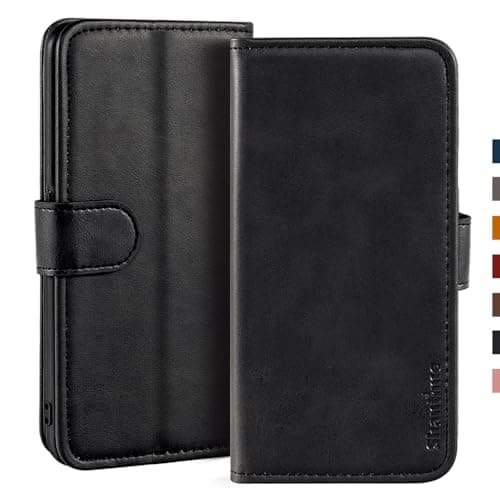 Shantime Faux Leather Case for ZTE Telstra 5G Hotspot 2 - Black — view 2