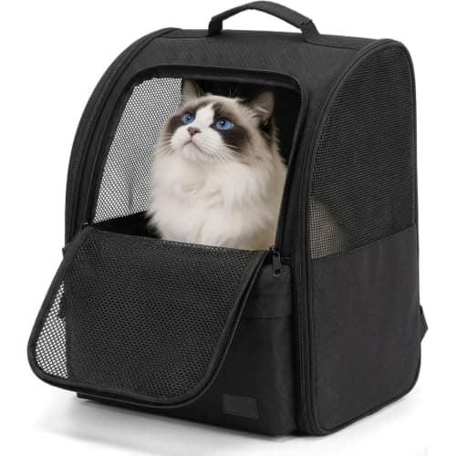 Dog/Cat Backpack for Small Pets 2-8kg Foldable Pet Backpack Pet Carrier Bag