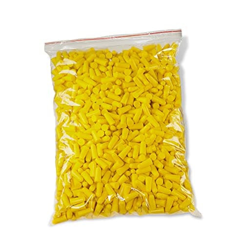 QED 301 Ear Plug Bulk Pack 500 Ear Plugs Yellow