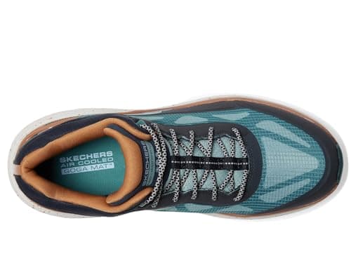 Skechers Women's Waterproof Hiking Shoes, Navy Blue Teal, 9 — view 3