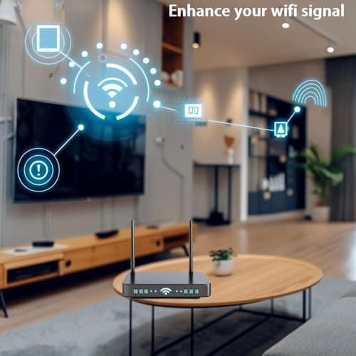 2 Pack wifi antenna for pc, network antennas, Dual Band 2.4GHz & 5GHz/5.8GHz, for Router, Wireless Network Card, USB Adapter, Video Surveillance Monitor — view 3