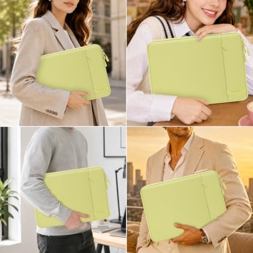 MOSISO Laptop Case Compatible with MacBook Neo/Air/Pro 13 inch, Citrus — view 5