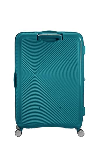 American Tourister Soundbox - Hard Shell Suitcase 77 cm Large - Trolley Suitcase with 4 wheels, TSA Lock, Expandable & Light - 97/110 L - Green (Jade Green) — view 4