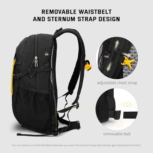 SKYSPER Small Hiking Backpack, 30L Lightweight Travel Backpacks Hiking Daypack Rucksack Women Men for Trekking Backpacking Outdoor Sports — view 4