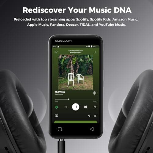 MP3 Player with Bluetooth and WiFi, Spotify Compatible, 32GB Music Player — view 2