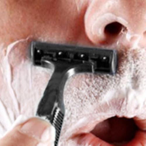 Outanaya Disposable Women Body, Black, 10pcs, Durable Plastic Body Hair Trimmer for Travel and Professional Use — view 6