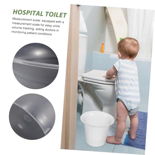 SEWOART Portable Pee Bucket Chamber Pot Scale for Elderly Adults Boys and Girls Home Camping Travel Bedside Use — view 6