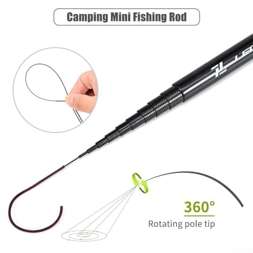 Carbon Fiber Telescopic Rod 160cm Lightweight Portable(28340-K210) — view 3