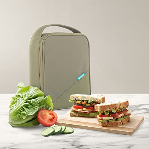 Smash Insulated Lunch Bag,Khaki — view 5
