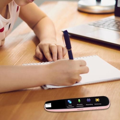 Translator Pen Scanner - Portable Scanner Pen Supports 113 Languages,Translation Device For Record Classroom Difficulties, Meeting Minutes, Study, And Work — view 2