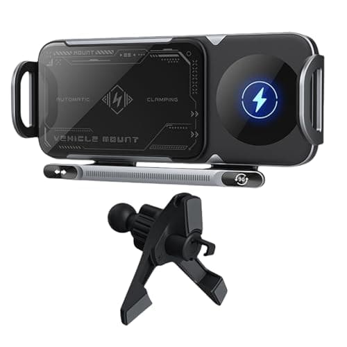 Magnetic Phone Holder Foldable Adjustable Non-Slip Vent Fast Charging