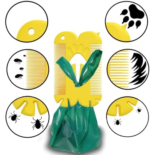 Pet Pro Grooming Comb for Dogs & Cats | Coat Care & Detangling Tool — view 5