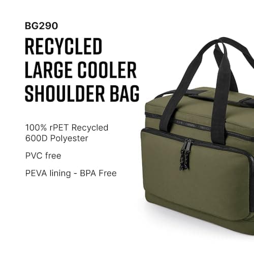 BagBase Cooler Bag (One Size) (Military Green) — view 2