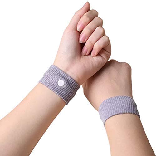 pengxiaomei 16PCS Travel Sickness Bands, Motion Travel Sickness Bands Adults Children with Acupressure Anti Nausea For Sea Car Flying Pregnancy — view 3