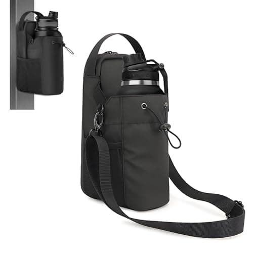 XHNKEG Magnetic Gym Bag, Water Bottle Holder Training Draw Sling Bag Sport Bottle Organizer Gym Accessories for Men and Women Outdoor Basketball Bike