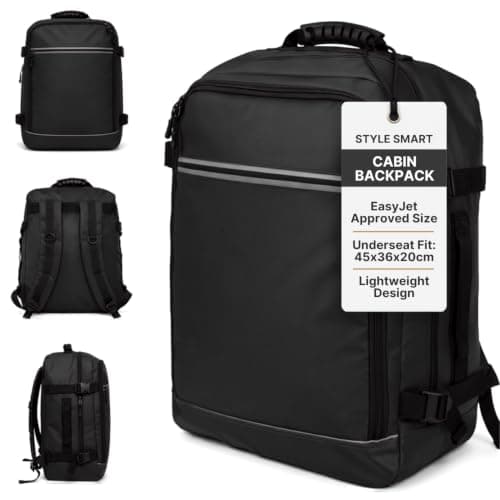 Easyjet Cabin Bag 45x36x20 Carry On Bag New Easyjet 45x36x20 - Black