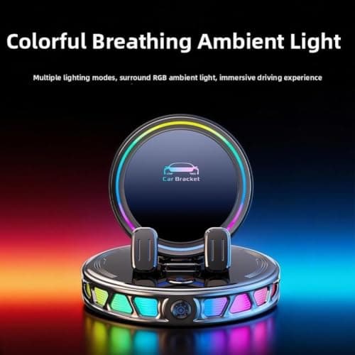 Evenoonest Automatic Wireless Charging Car Phone Holder(Black) — view 6