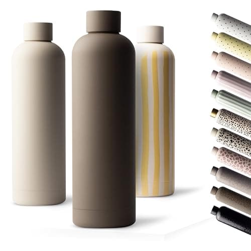 MAMEIDO Insulated Water Bottle 750 ml (Roasted Coconut)