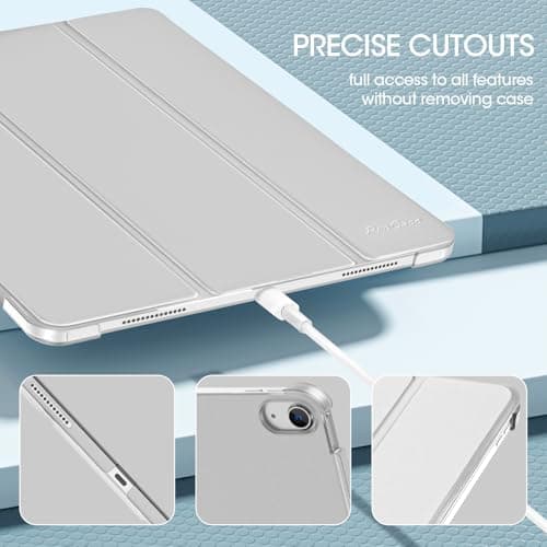 ProCase for iPad Air 13 Inch Case M4/M3/M2(2026/2025/2024), Silver — view 6