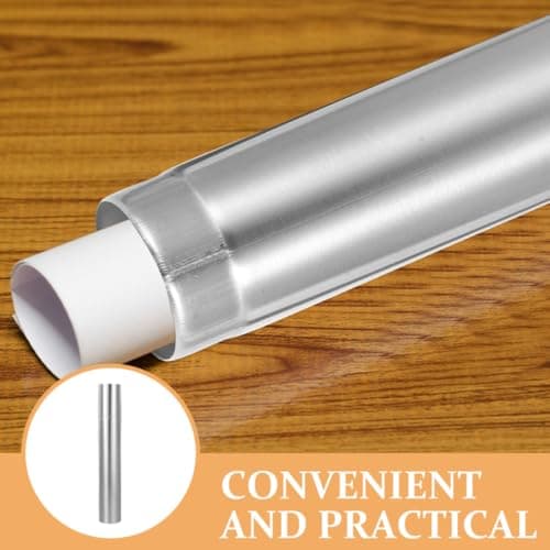 DIYEAH Vintage Certificate Tube Stainless Steel Document Holder for Travel — view 4