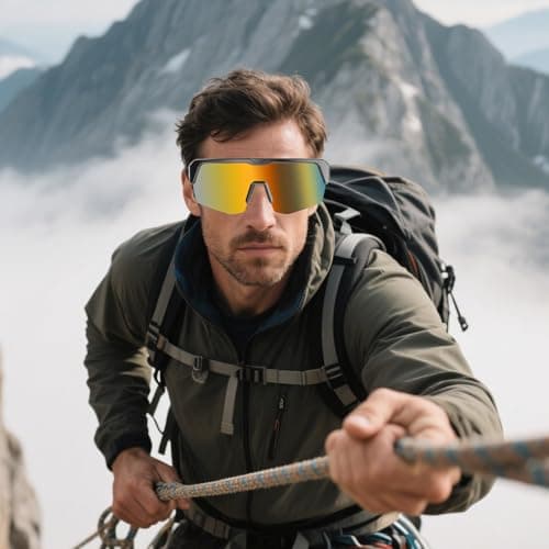 Audio Sunglasses | Smart Glasses | Smart Wireless Headphone Sunglasses | Wireless Polarised Sun glasses | Voice Control Protection Eyewear for Driving Security Music Travel Outdoor Safety F — view 2