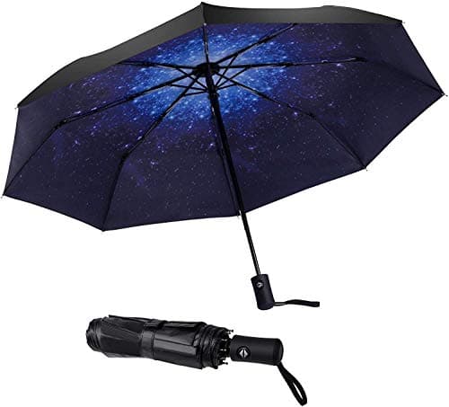 SY COMPACT Travel Umbrella Windproof Automatic Unbreakable UV Protection