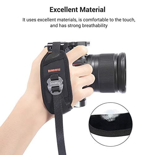 SMALLRIG Hand Strap Compatible with Camera Cage and External Side Handle — view 4