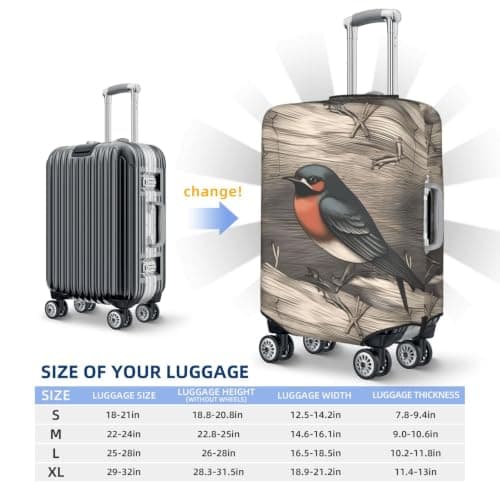 Travel Luggage Cover Elastic Suitcase Cover Anti-Scratch Luggage Protector — view 5