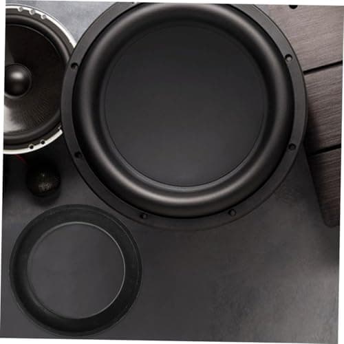 GLEAVI 2 Pairs Universal Plastic Car Speaker Spacer Adaptor Rings, Black Installation Mount Brackets for Speaker Replacement, Stackable Rings for Car Audio Fitment — view 5