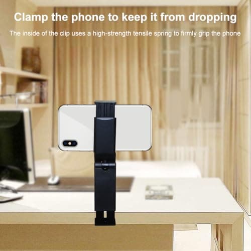 2pcs Airplane Phone Holder, 360° Rotatable Adjustable Desk Phone Stand — view 5