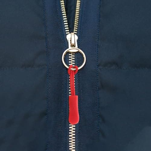 PACKOVE 20pcs Red Zipper Pull Replacement Kit for Garments and Luggage, Removable Design Easy Replacement Silicone and PVC Material, for Jacket Zipper Repair and Sewing Accessories — view 5