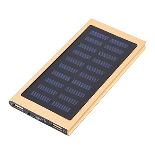 Cocoarm Diy Solar Power Bank Kit 10000mah Dual Usb Fast Charge (Gold) — view 3