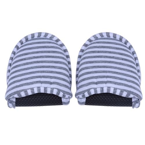 Foldable Indoor Slippers for Women, Soft Cotton Travel Slippers Anti-slip — view 5