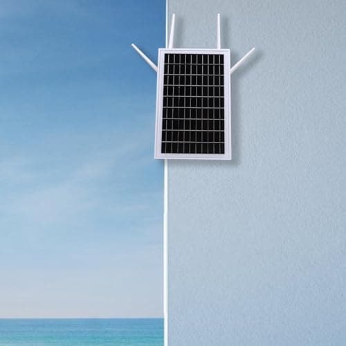 TOPINCN Solar Powered 4G LTE Modem Router, Solar WiFi Access Point, Solar Internet Hotspot, IP66 Outdoor Wireless Network Gateways with 15W Solar Panel for RV Security Camera (EU Version) — view 5