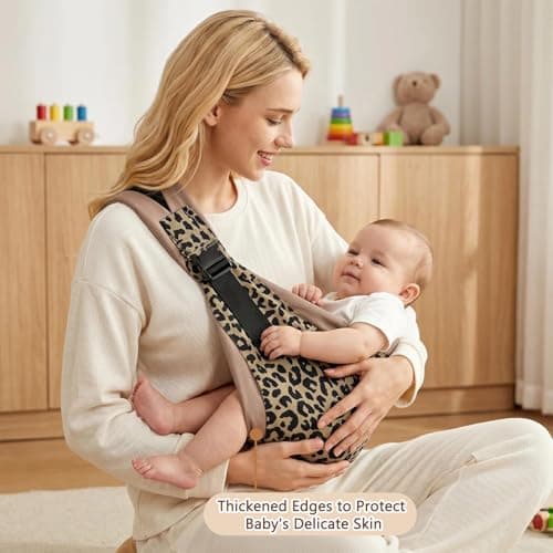 Baby Carrier for Hands-Fre, Ergonomic Sling, 3 Carry Positions, Lightweight — view 2