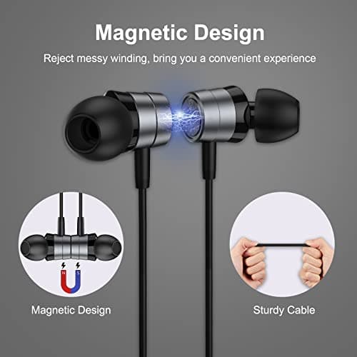 QILERUI Noise-Isolating 3.5mm Wired In-Ear Headphones Earbuds with Mic & Volume Control — view 4