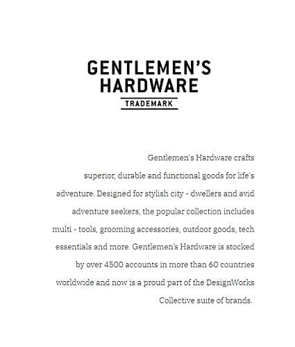 Gentlemen's Hardware Camping Utensils Cutlery Set Fork Spoon Knife Travel Utensils, Multi-Tool, Stainless Steel — view 4