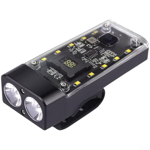 High Power USB Rechargeable Bike Light with Power Bank