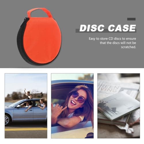 Garneck CD Case Holder 20 Slot Oxford Cloth Car Travel Organizer — view 6