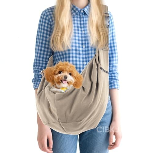 Puppy Carrier,Dog Carriers Slings for Small Dogs,Adjustable Shoulder Strap