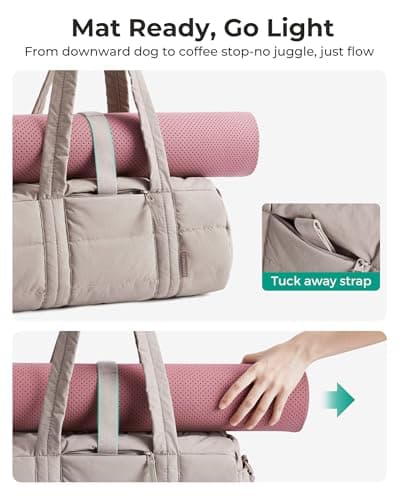 bagsmart Small Gym Bag for Women, 15L Sports Bag Shoulder Bag — view 3