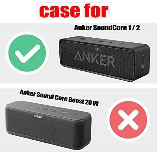 co2CREA Hard Travel Case for Anker Soundcore 2 /Soundcore Bluetooth Speaker — view 2