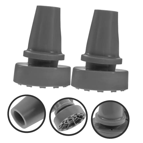 2pcs 19mm Silicone Crutch Tip Protectors for Hiking Poles — view 3